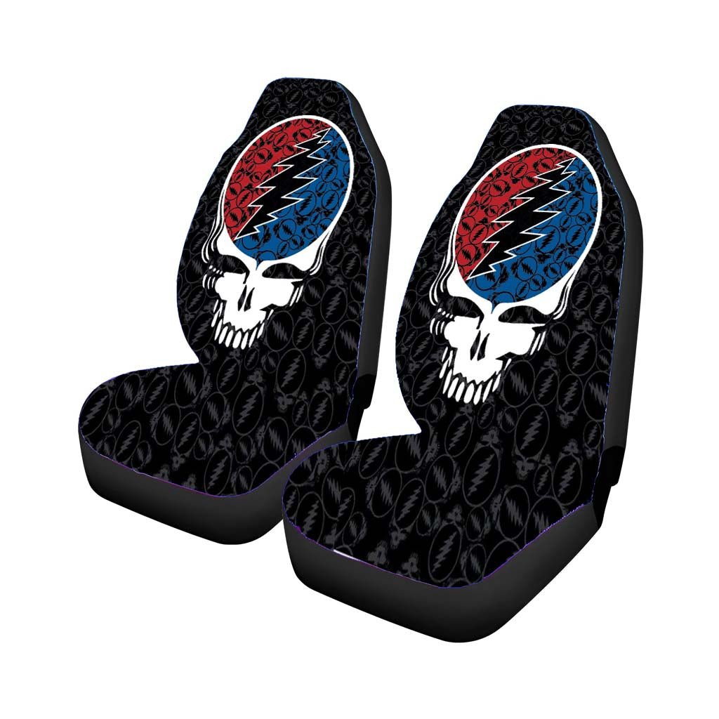 Grateful Dead Face car Seat Covers