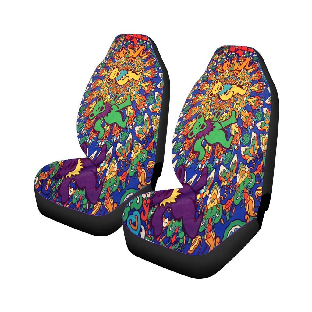Grateful Dead Tie Dye Tapestry car Seat Covers