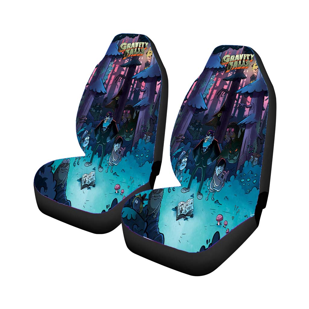 Gravity Falls Dark Woods car Seat Covers