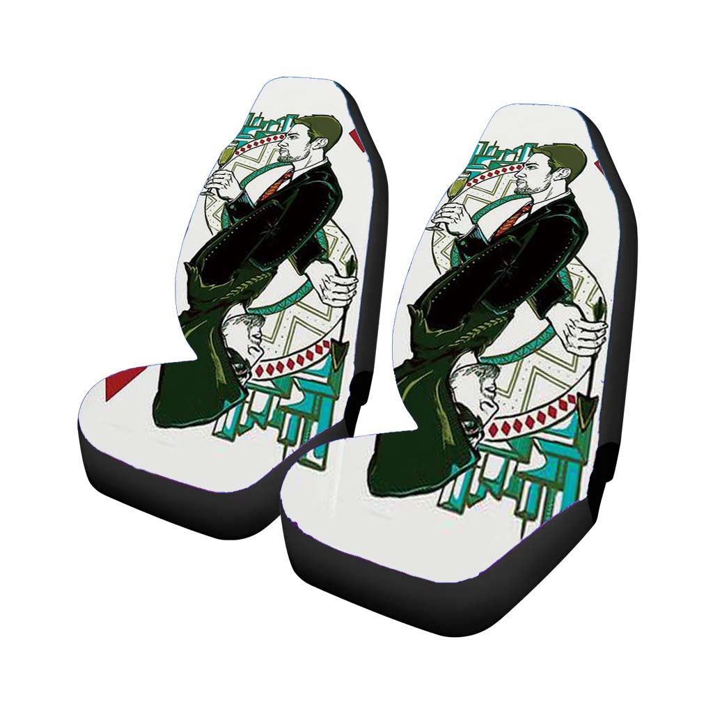 Green Arrow Oliver Queen King Of Diamonds car Seat Covers