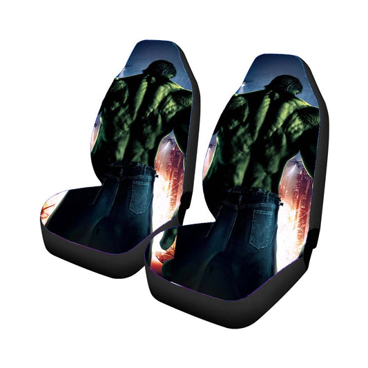 Green Hulk Car Seat Covers