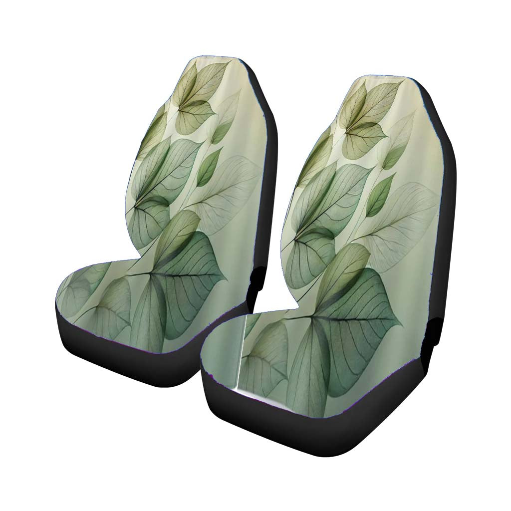 Green Leaf car Seat Covers
