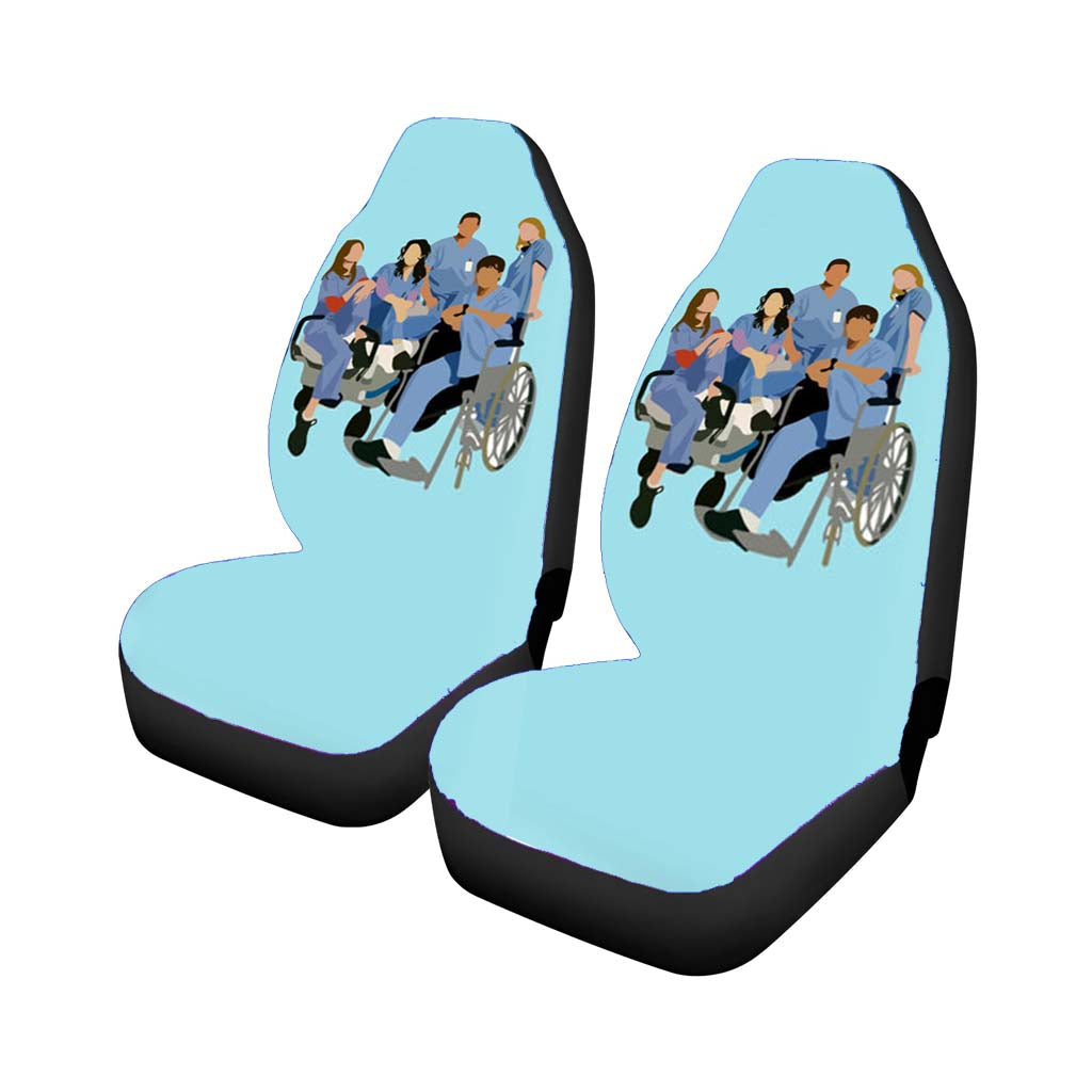 Greys Cast car Seat Covers