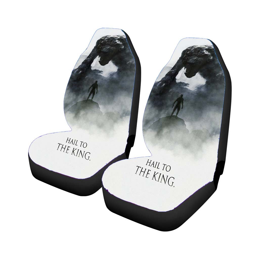 Hail To The King Black Panther car Seat Covers