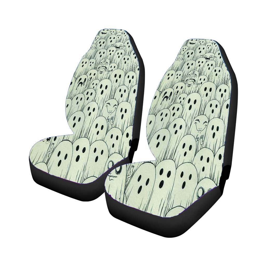 Halloween Aesthetic Creepy Halloween Background car Seat Covers