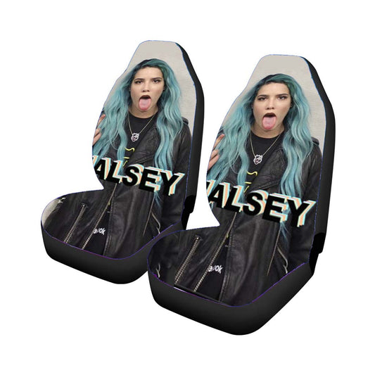 Halsey Blue Hair Universal Fit Car Seat Covers
