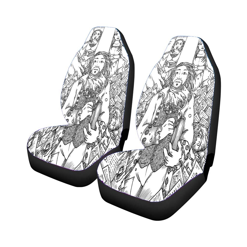 Hamilton American Musical Sketch Doodle car Seat Covers