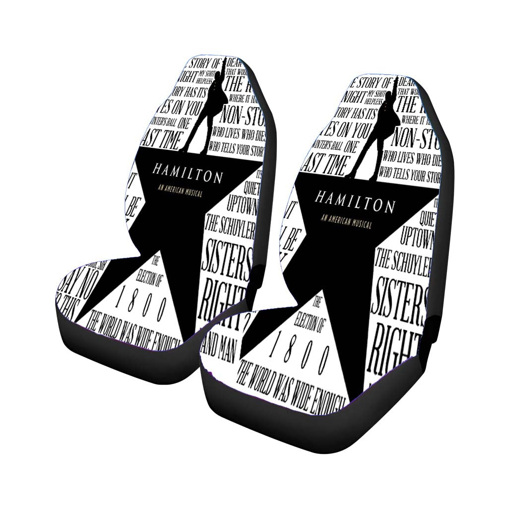 Hamilton Lyrics car Seat Covers