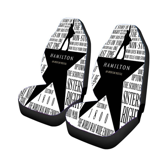Hamilton Lyrics Universal Fit Car Seat Covers