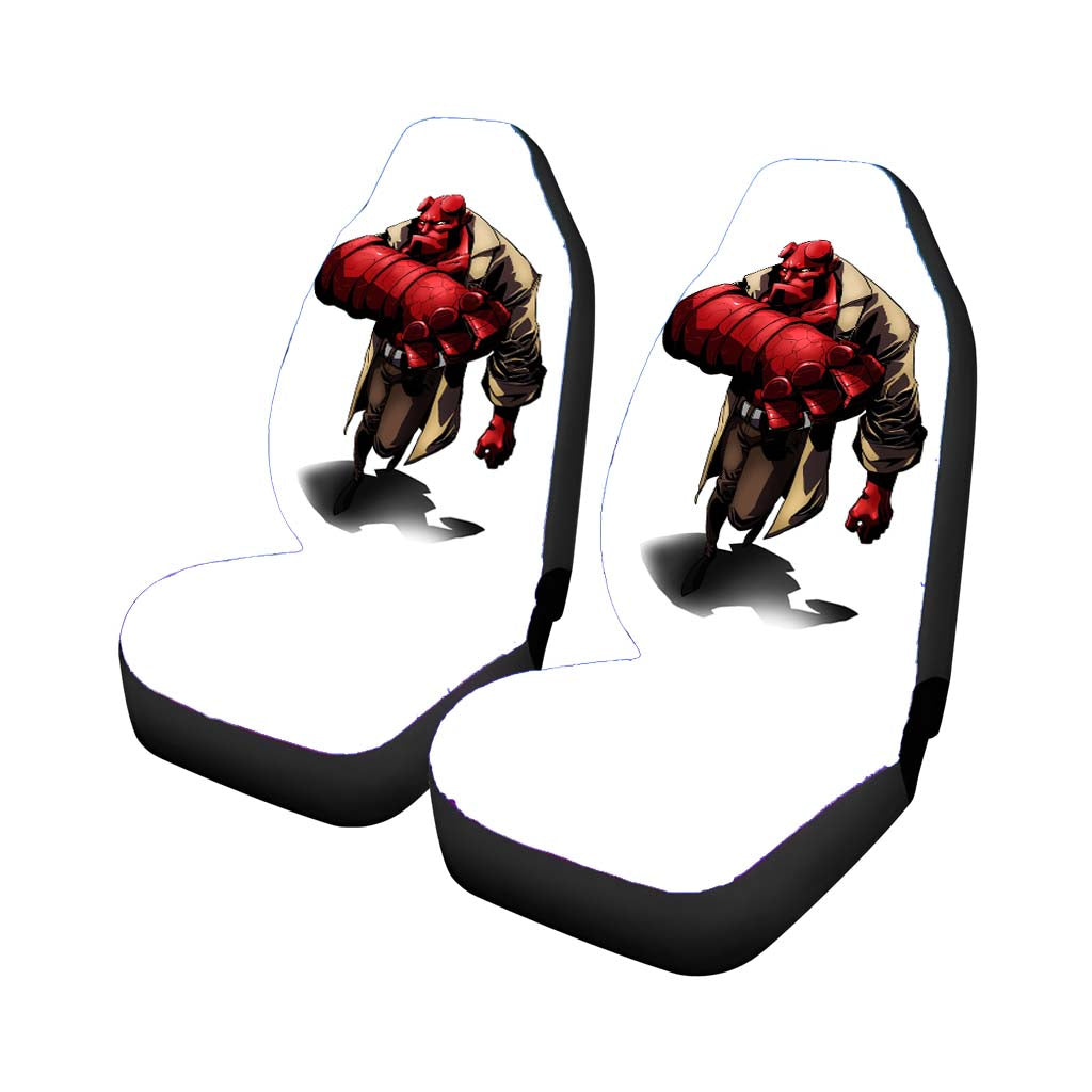 Hellboy Character Red Devil car Seat Covers