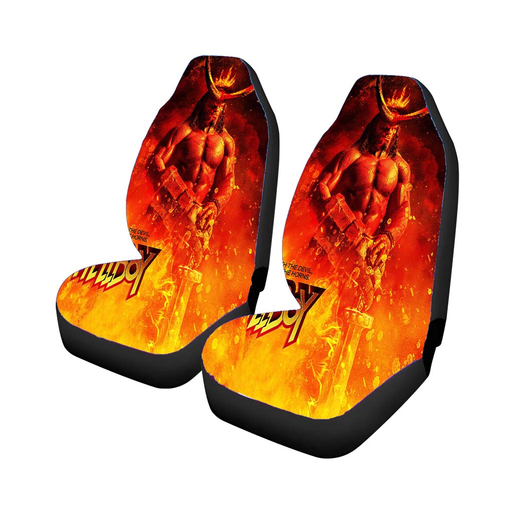 Hellboy Mess With The Devil car Seat Covers