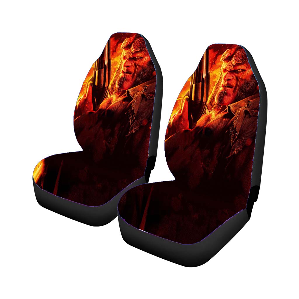 Hellboy Po car Seat Covers