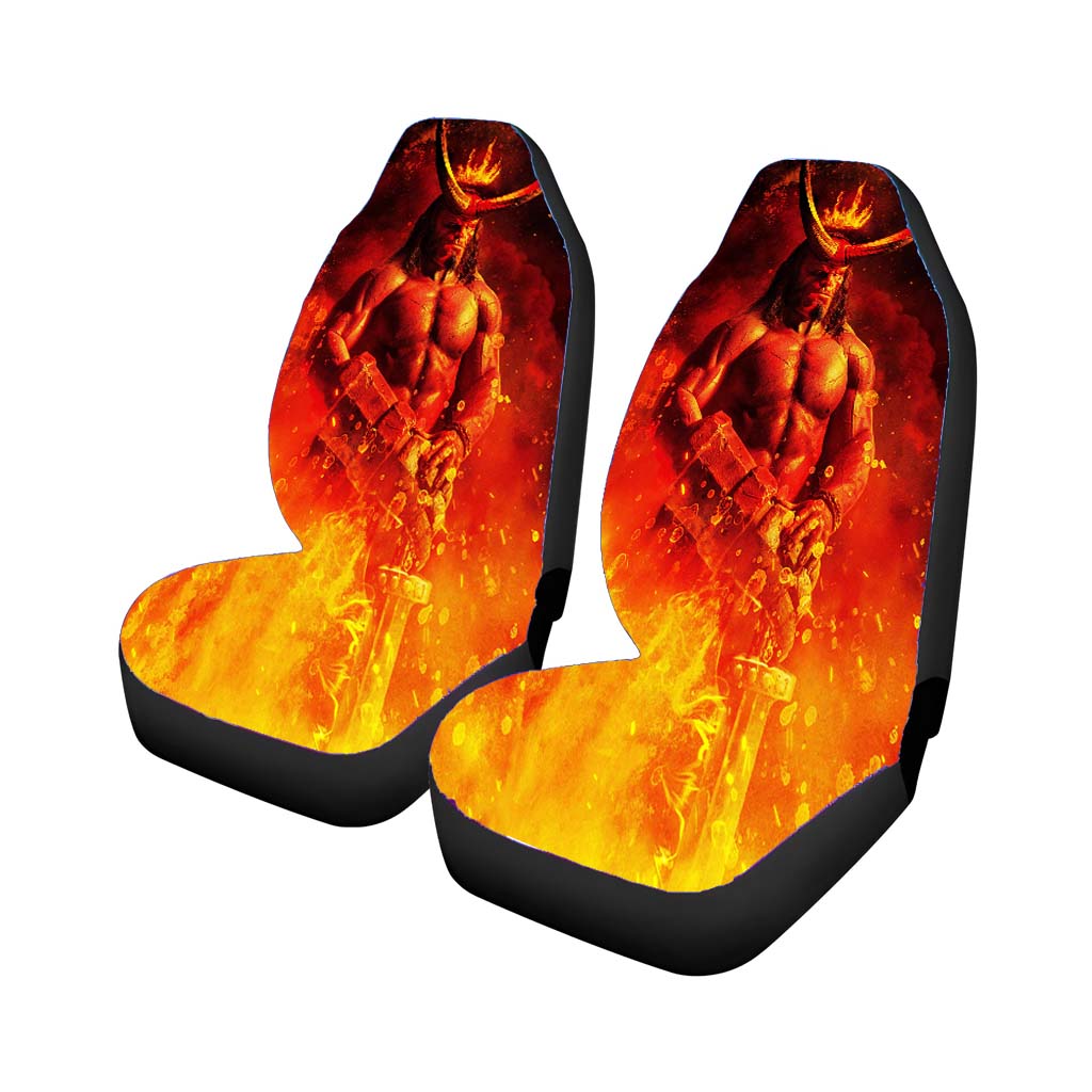 Hellboy Wallp car Seat Covers
