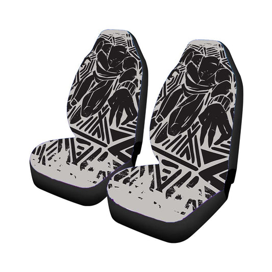 Hidden Black Panther Wakanda Car Seat Covers Universal Fit