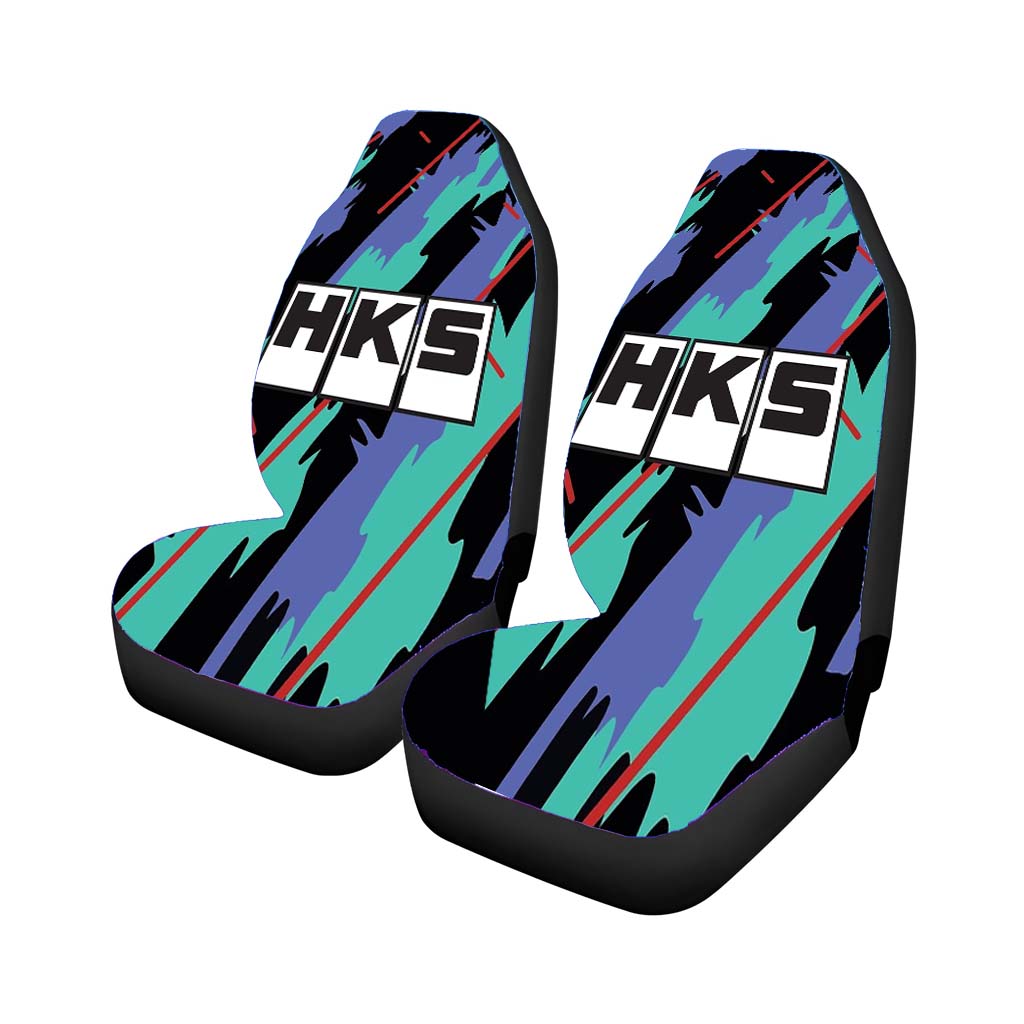 Hks Retro Pattern car Seat Covers