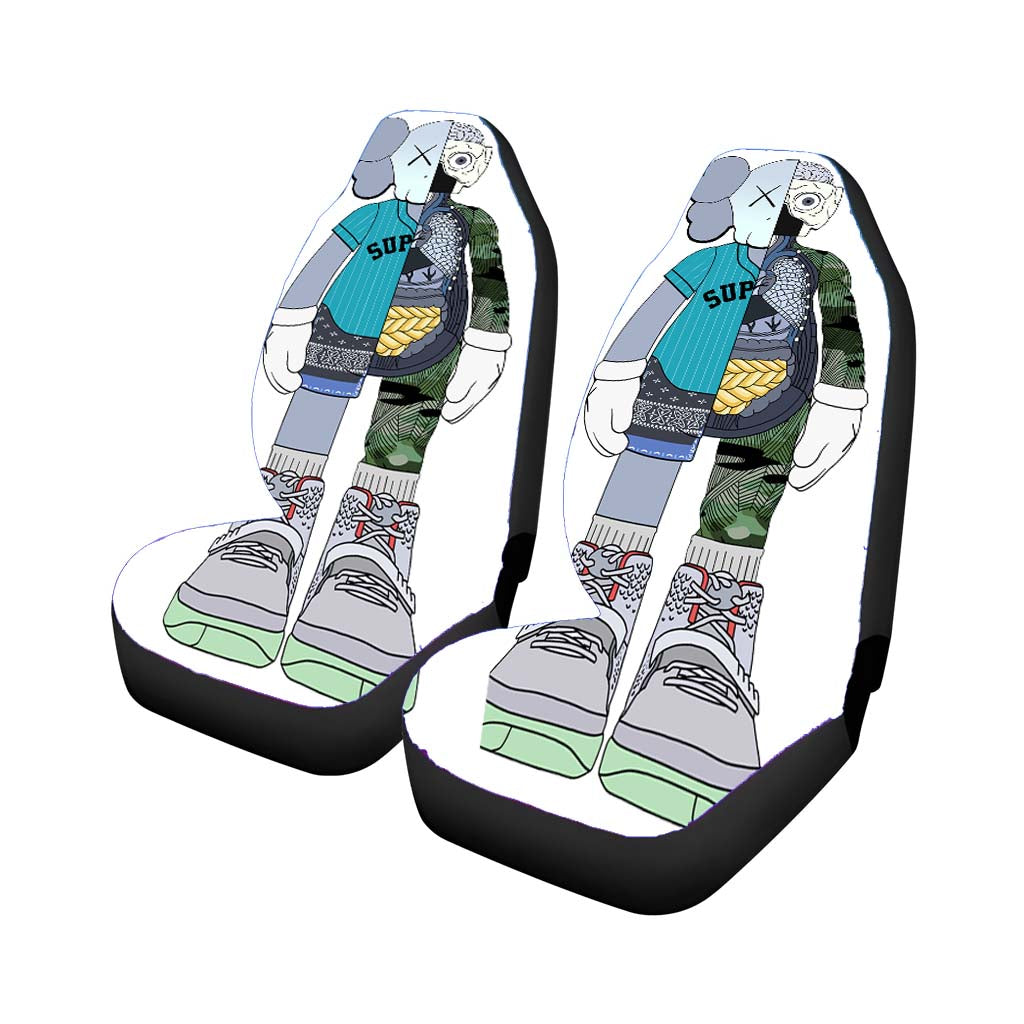 Hmn Alns X Kaws car Seat Covers