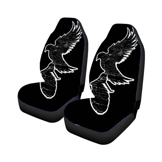 Hollywood Undead Bird Logo Black White Universal Fit Car Seat Covers