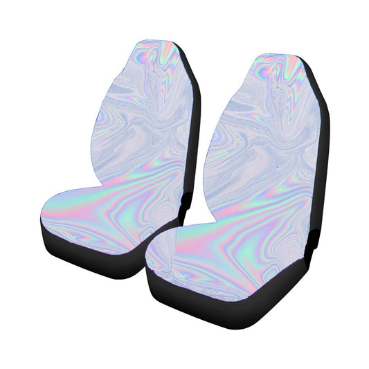 Holographic Tumblr Trippy Aesthetics Car Seat Covers Universal Fit