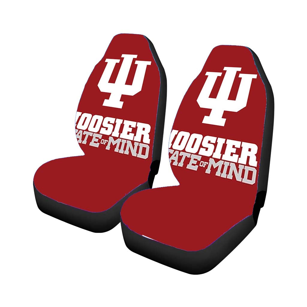 Hoosier State Of Mind Indiana 2 car Seat Covers