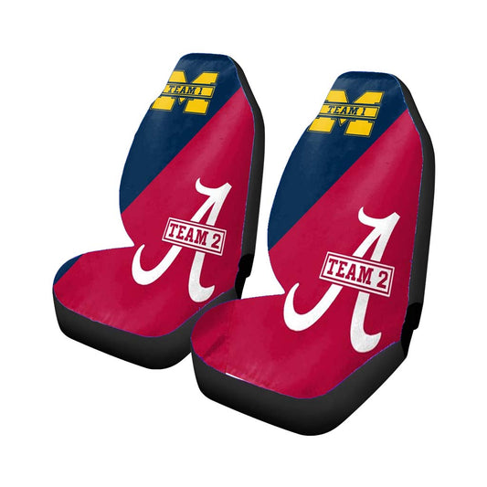 House Divided Universal Fit Car Seat Covers