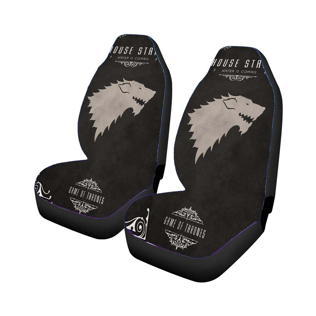 House Stark Winter Is Coming Stark Games Of Thrones Wallpaper car Seat Covers