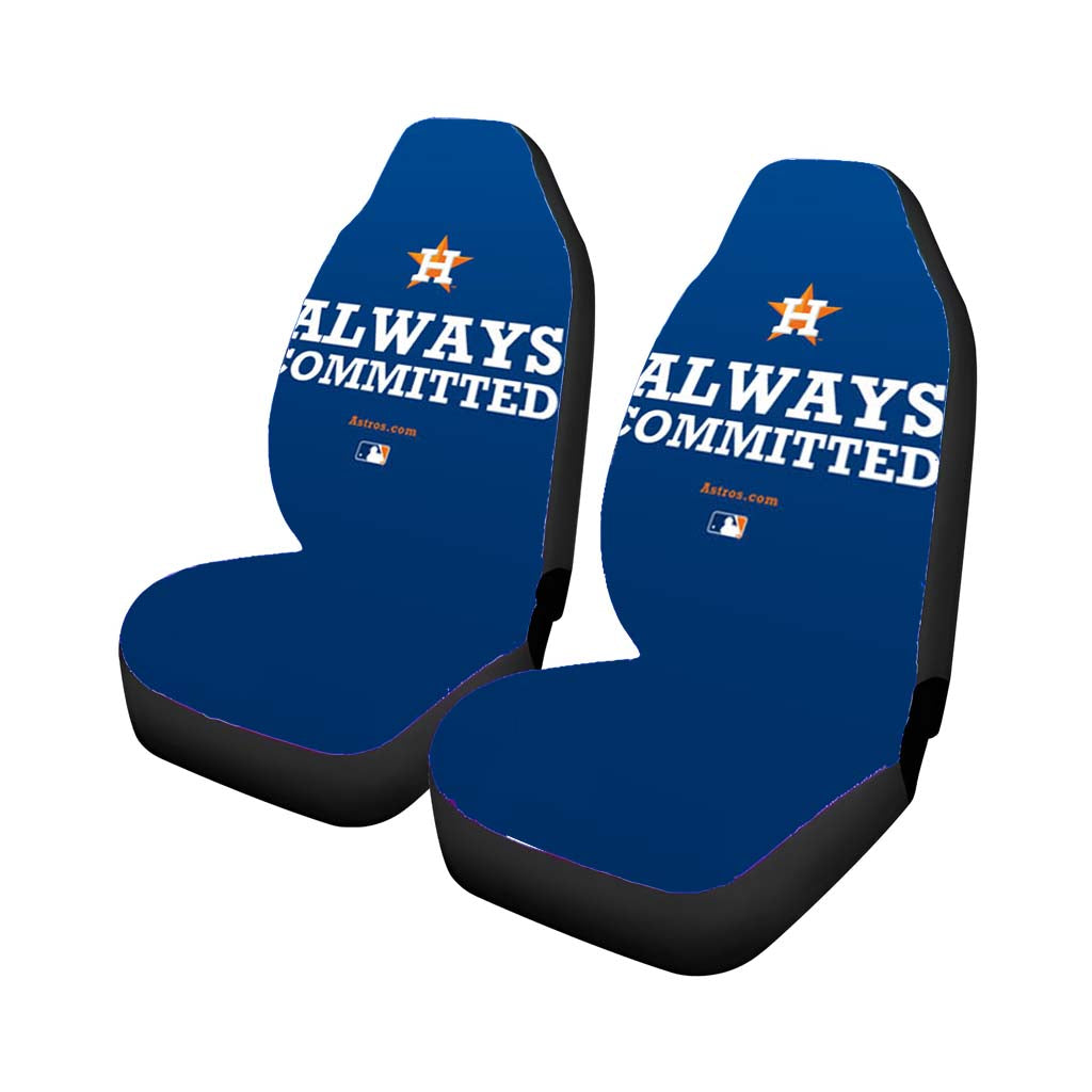 Houston Astros Always Committed car Seat Covers