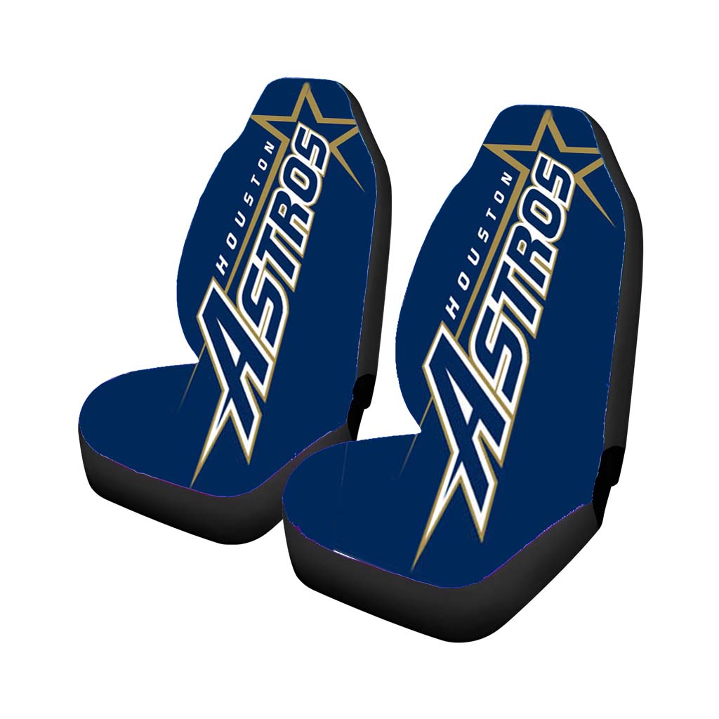 Houston Astros Blue car Seat Covers