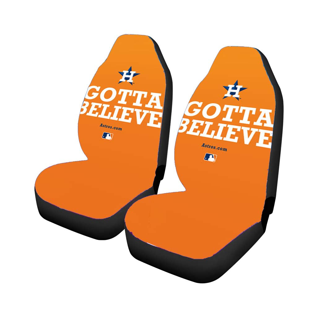 Houston Astros Gotta Believe car Seat Covers