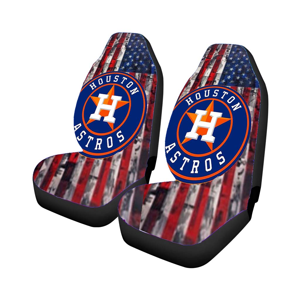 Houston Astros Logo 4 car Seat Covers