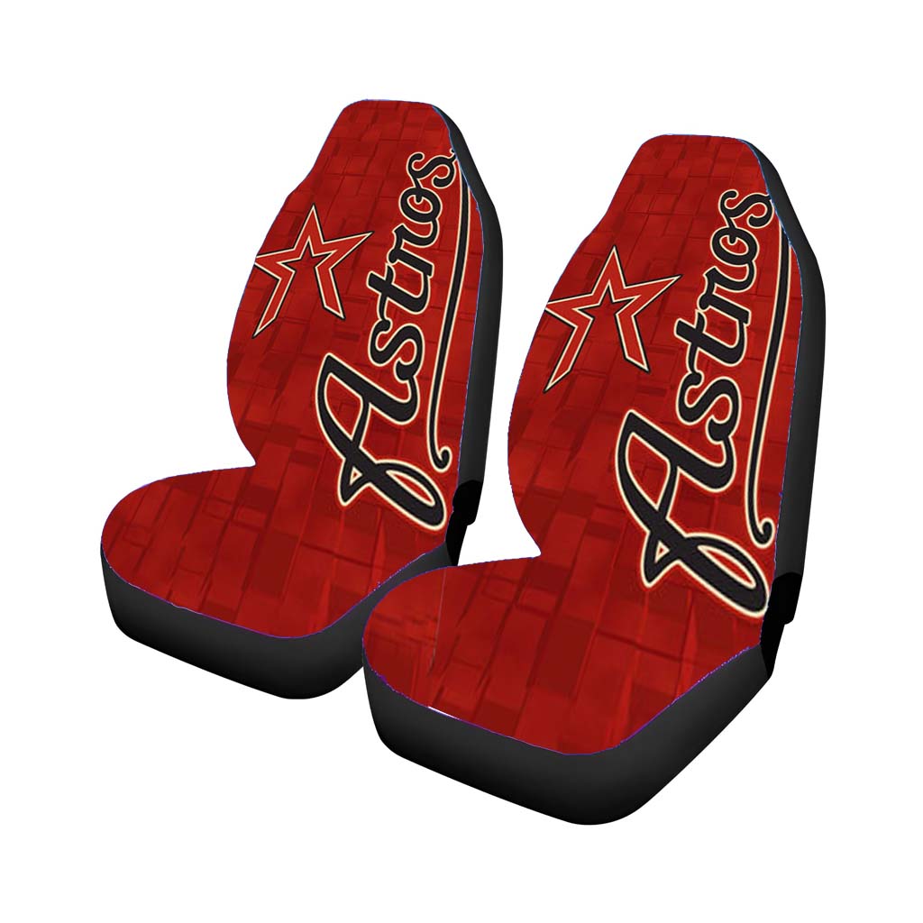 Houston Astros Texture car Seat Covers