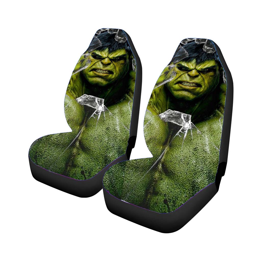 Hulk Broken The Glass Case car Seat Covers
