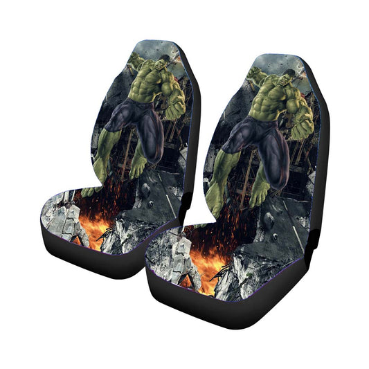 Hulk Giant Spirtle Car Seat Covers Universal Fit