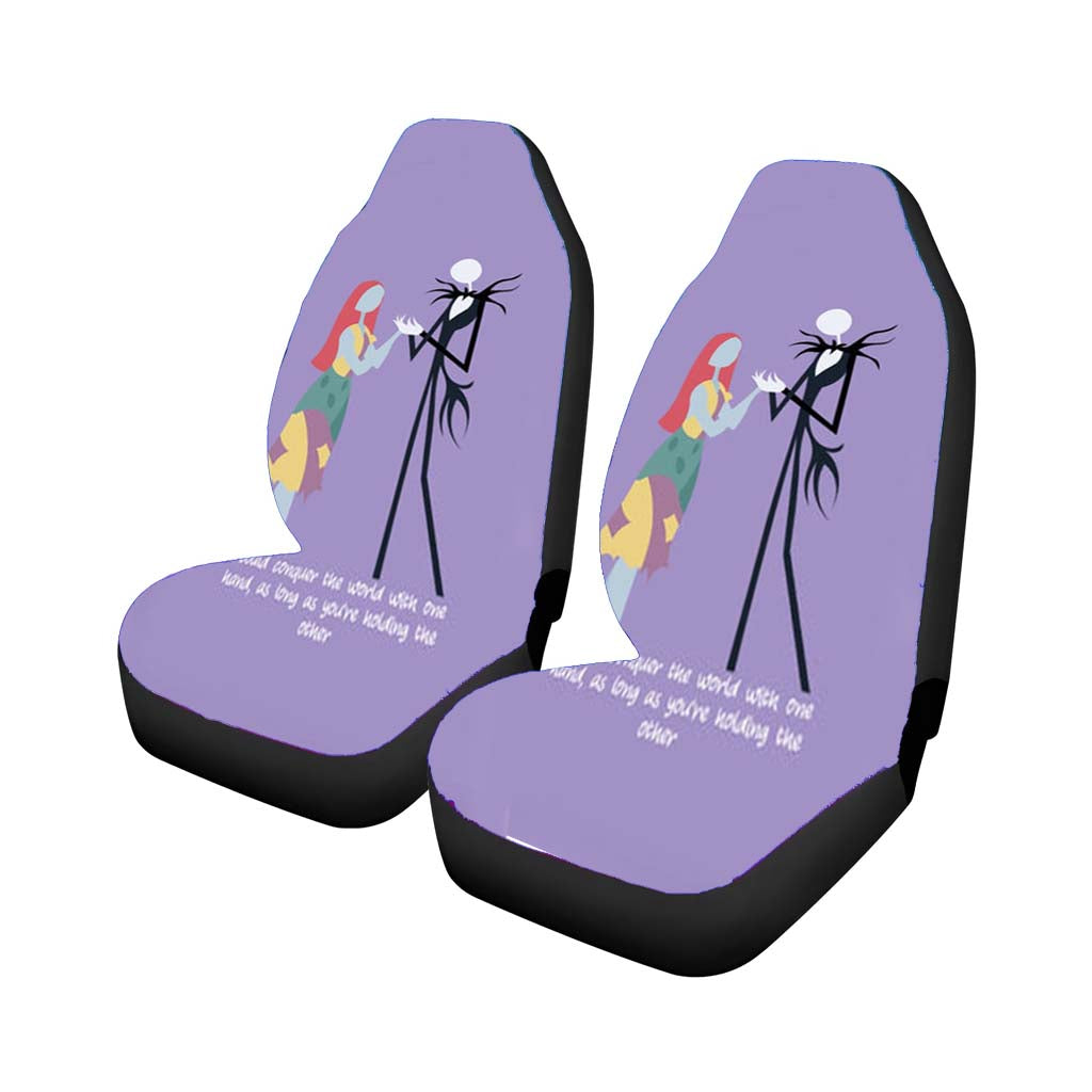 I Could Conquer The World - Tnbc car Seat Covers