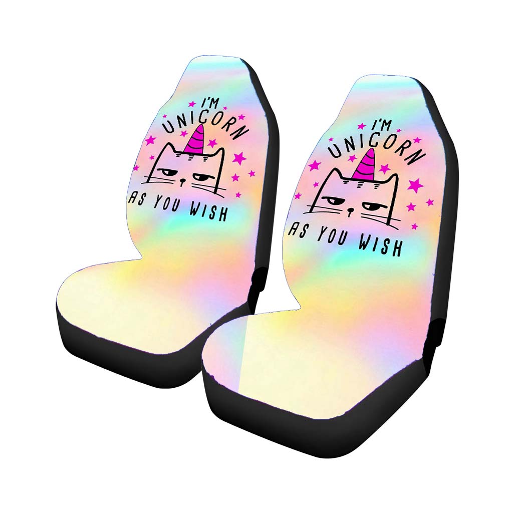 I'M Unicorn As You Wish car Seat Covers