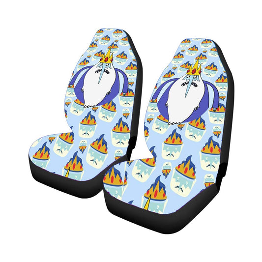 Ice King Cake Pattern Universal Fit Car Seat Covers