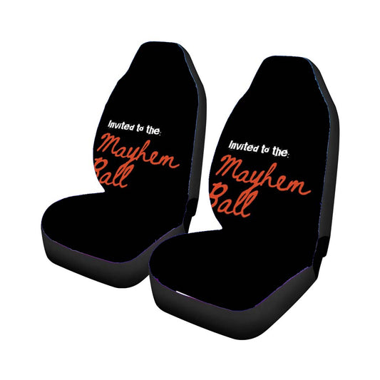 Invited To The Mayhem Ball car Seat Covers