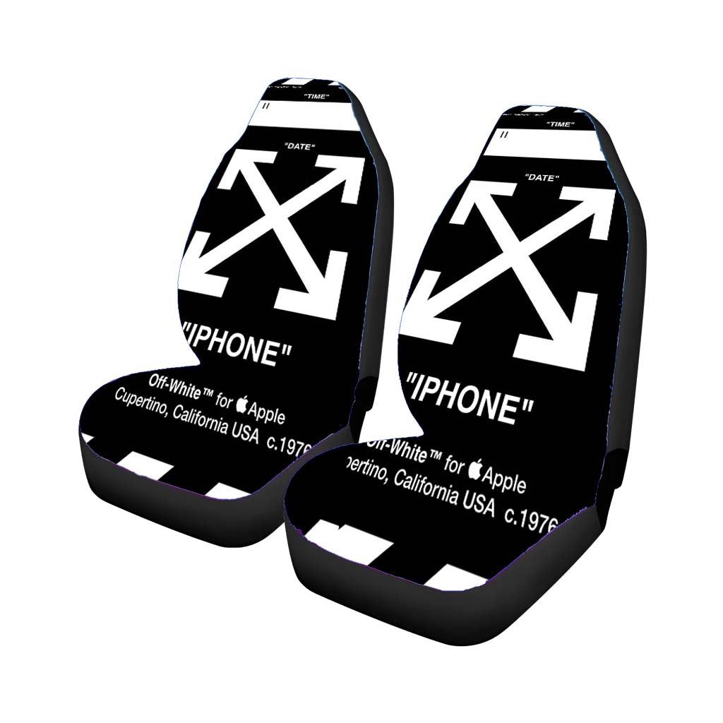 Iphone Off White car Seat Covers