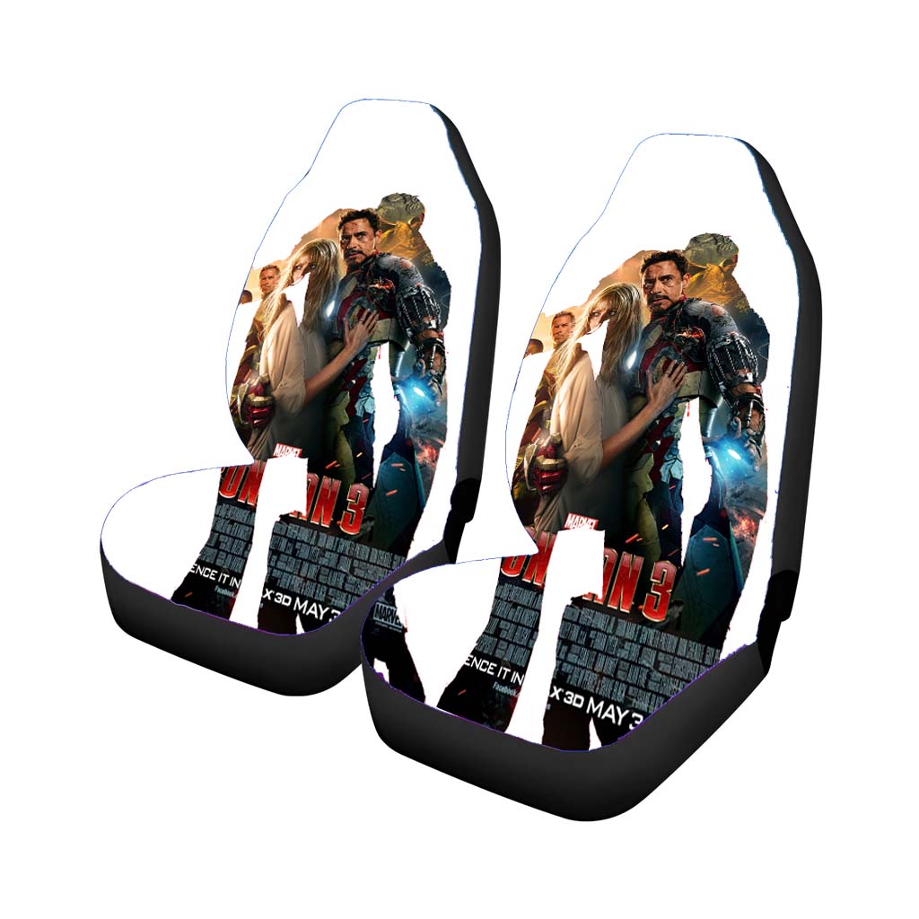 Iron Man 3 Poster car Seat Covers