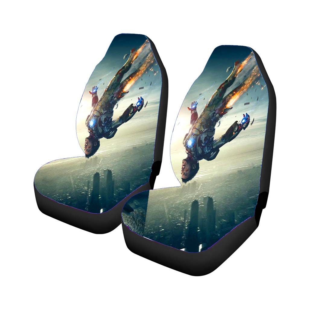 Iron Man 3 Poster Fly car Seat Covers
