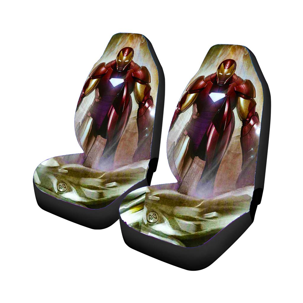 Iron Man Aura Comic car Seat Covers