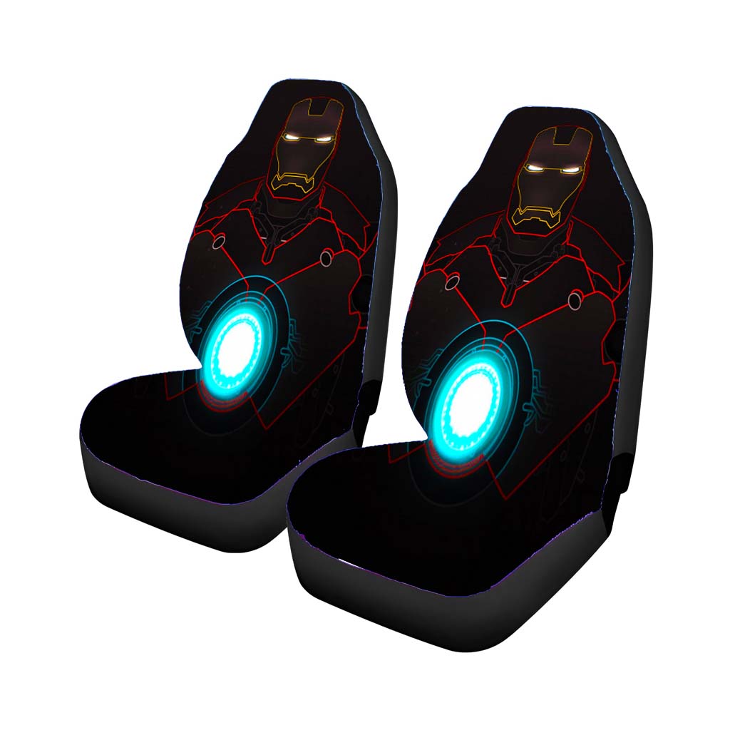 Iron Man Dark Vector car Seat Covers