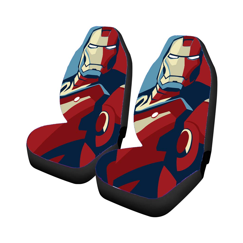 Iron Man Flat Design car Seat Covers