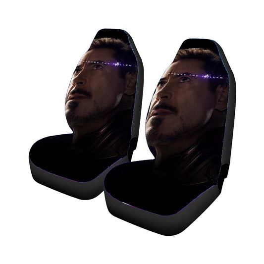 Iron Man Marvel Avengers Endgame Hero Poster Art Car Seat Covers Universal Fit