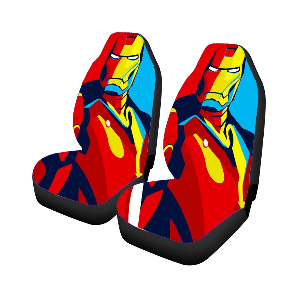 Iron Man Marvel Superhero Vector car Seat Covers