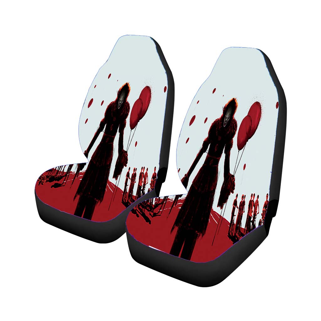 It Chapter 2 Pennywise The Clown Red Balloon Movie car Seat Covers