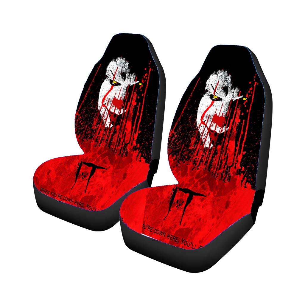 It The Clown Pennywise When You Down Here car Seat Covers