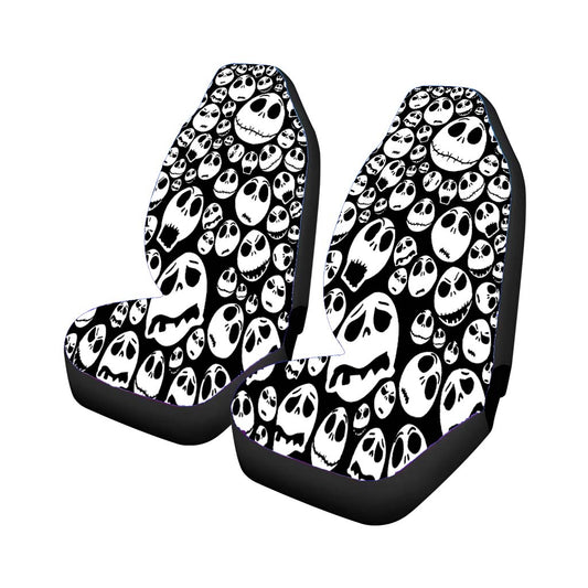 Jack Skellington Face Pattern Universal Fit Car Seat Covers