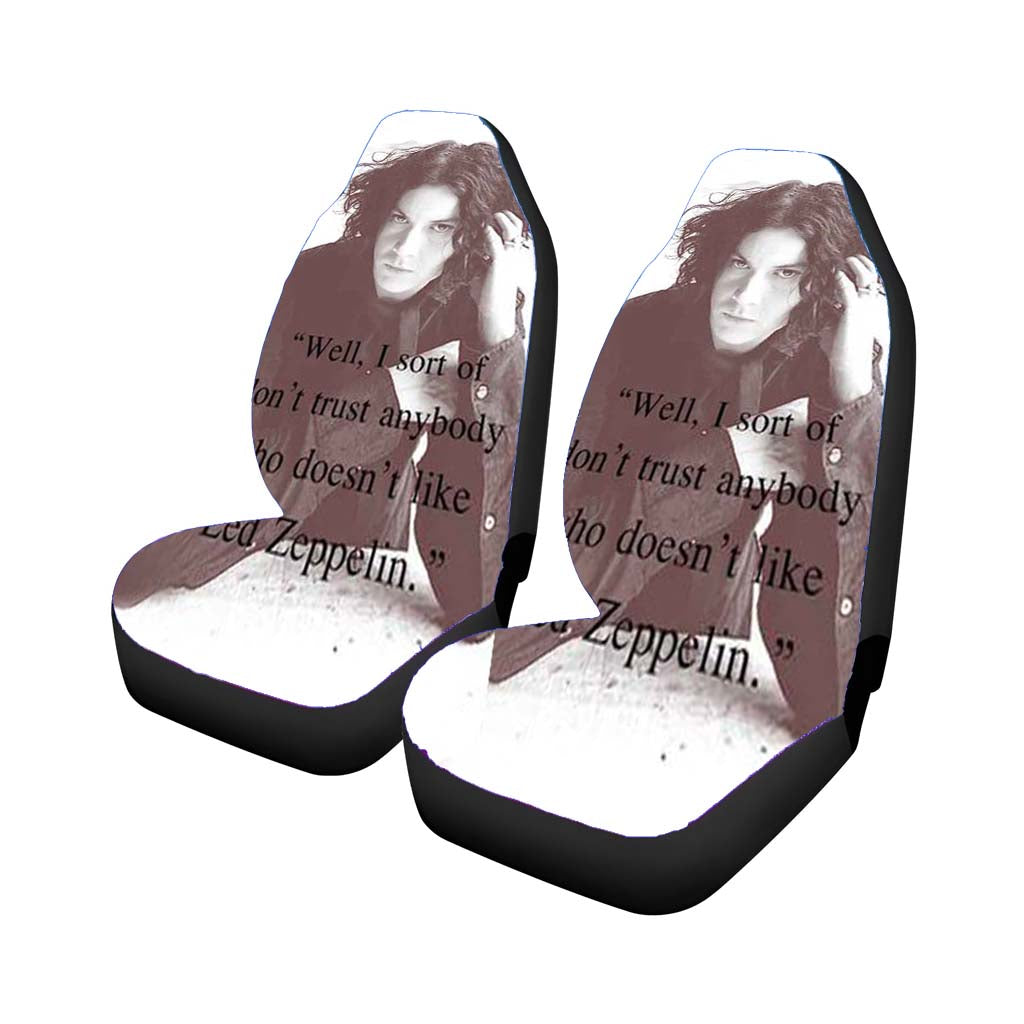 Jack White Led Zeppelin car Seat Covers
