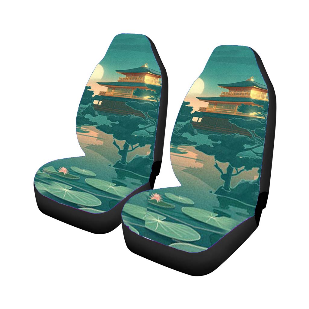 Japanese Art car Seat Covers