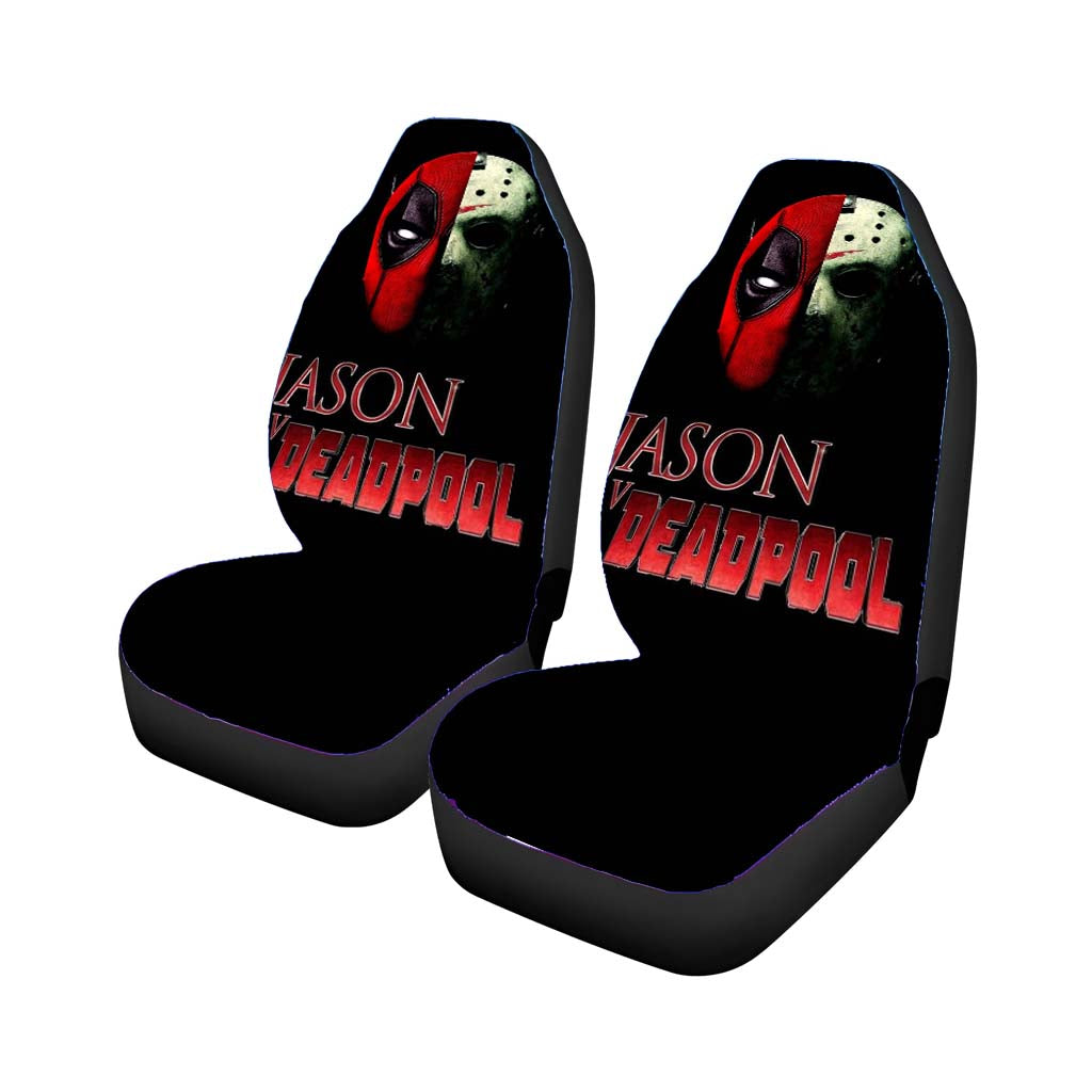 Jason Vs Deadpool car Seat Covers